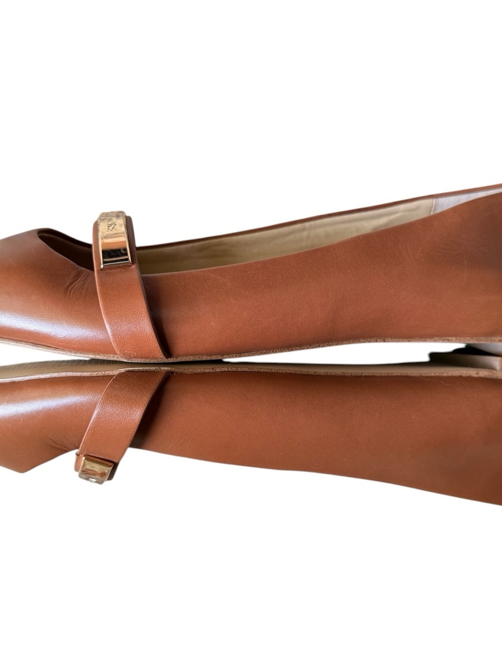 Michael Kors Jess Women's Brown Pointed-Toe Flats - Picture 7 of 8